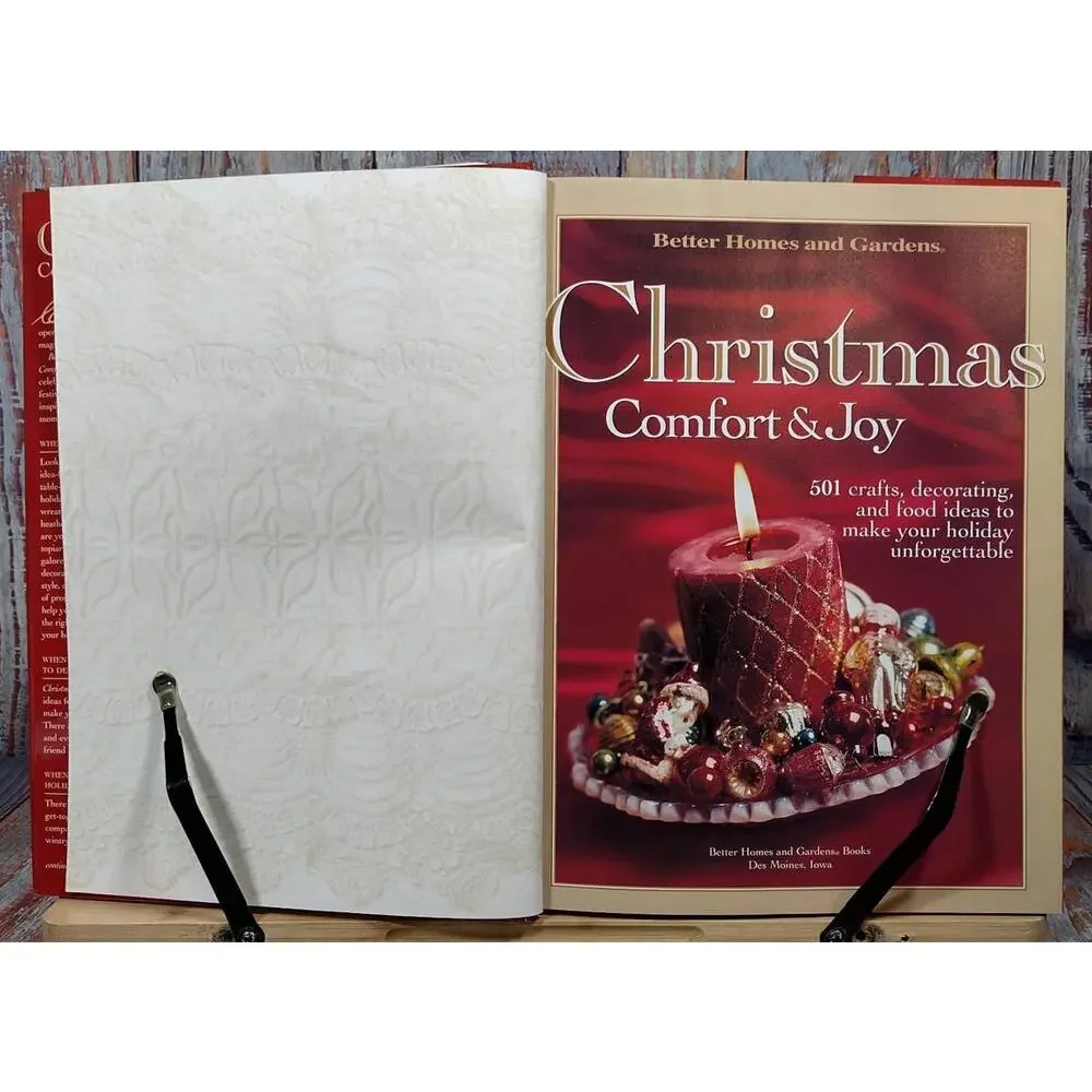 Better Homes and Gardens Christmas Comfort & Joy Book‎